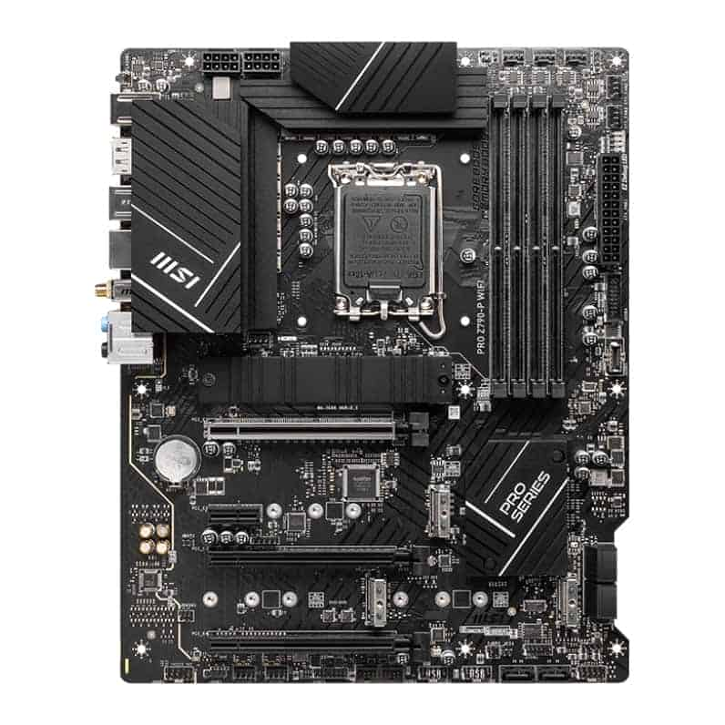 MSI PRO Z790-P WIFI + Intel Core i5-12600K Motherboard Bundle